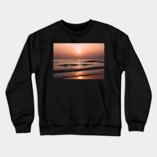 SUNRISE AND SURF ON THE SOUTH CHINA SEA DESIGN Crewneck Sweatshirt